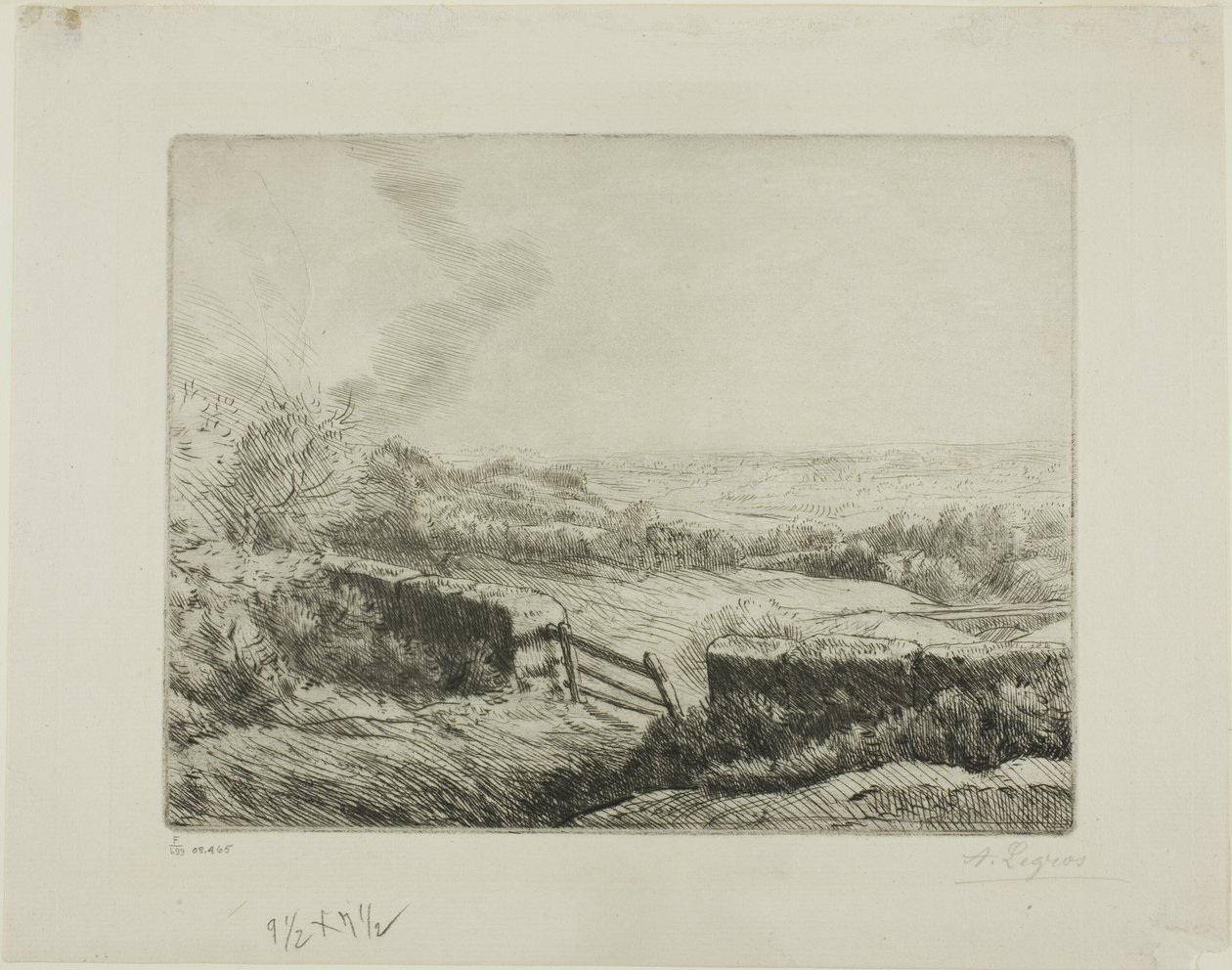 La Porte du Pré - Alphonse Legros