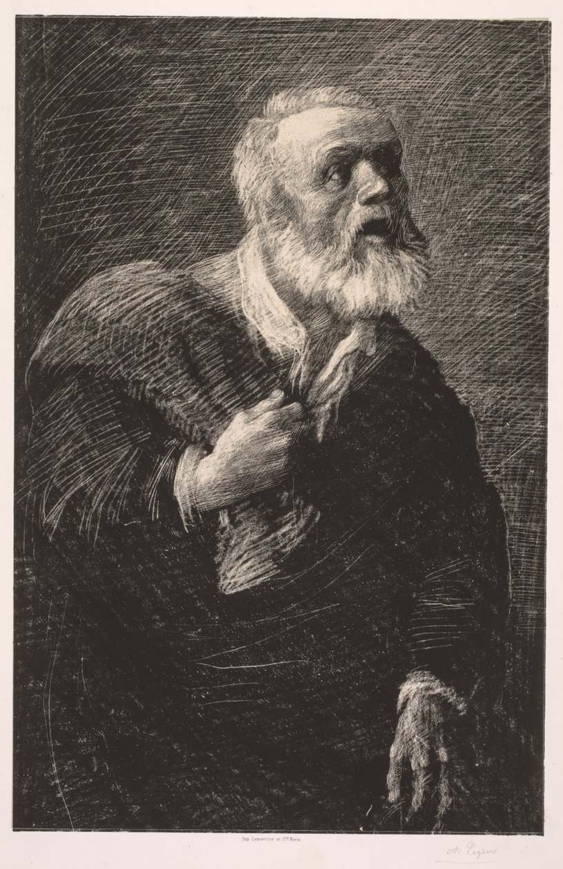 Le crieur de nuit - Alphonse Legros