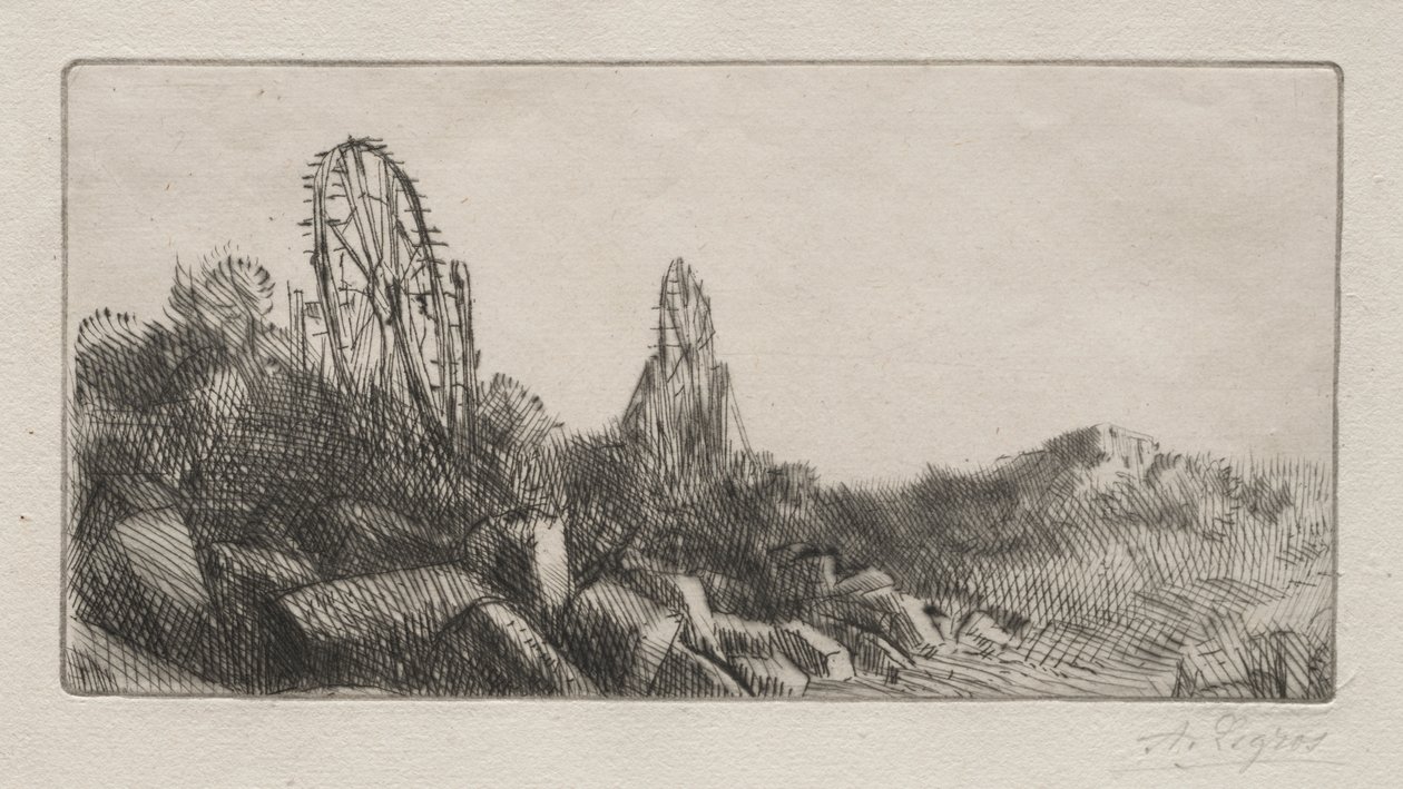 Les anciennes carrières de pierre de Montrouge - Alphonse Legros