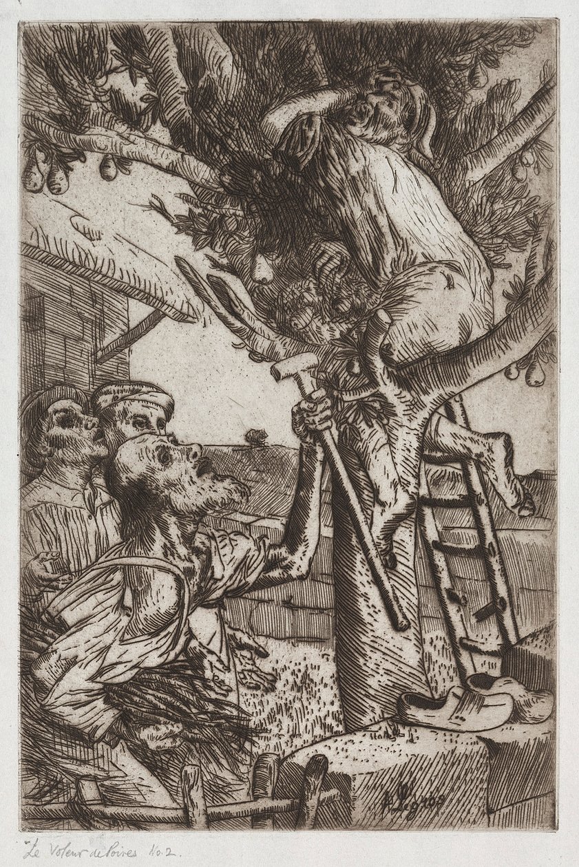 Le voleur de poires, n° 1 - Alphonse Legros