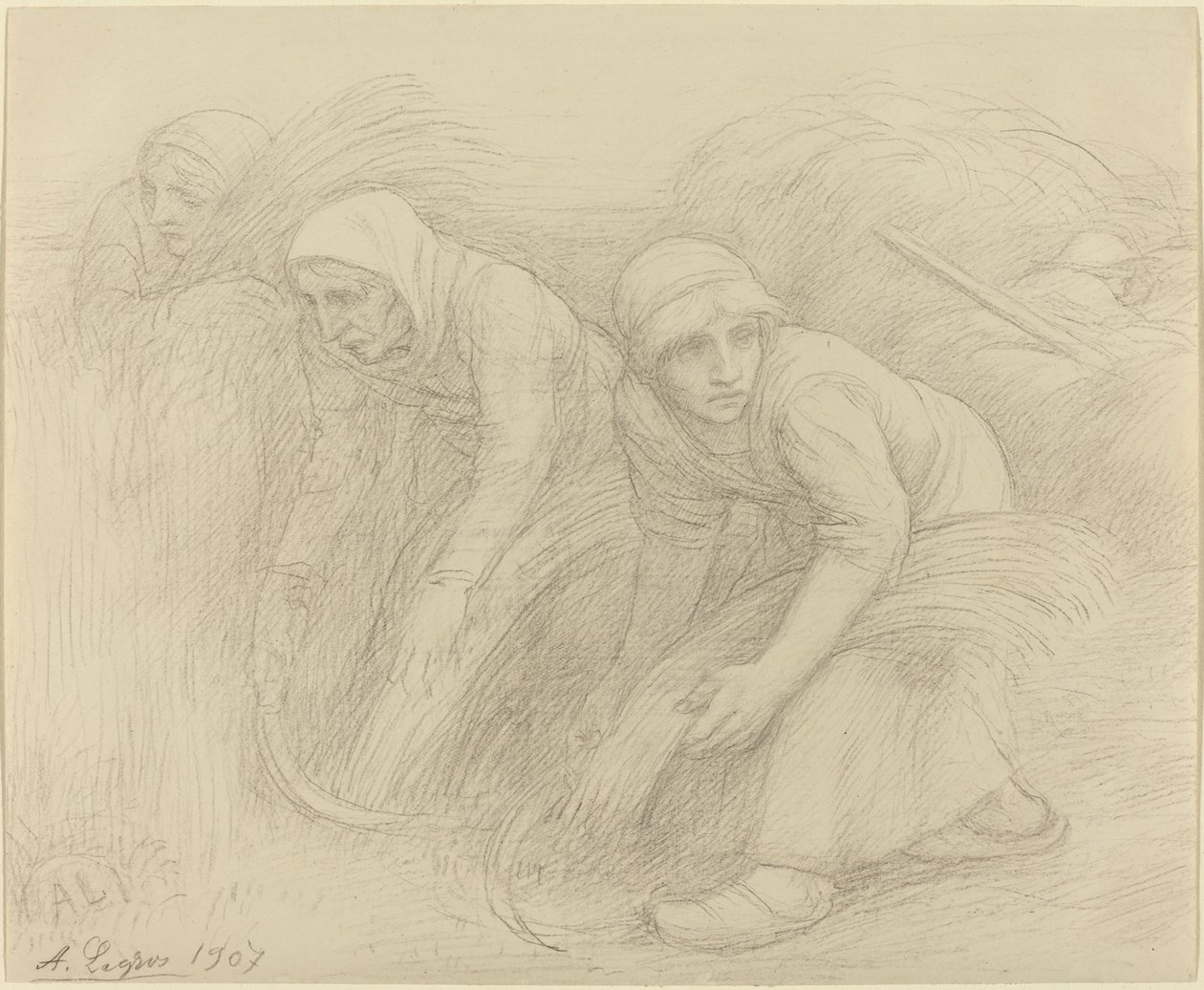 Les Moissonneurs - Alphonse Legros