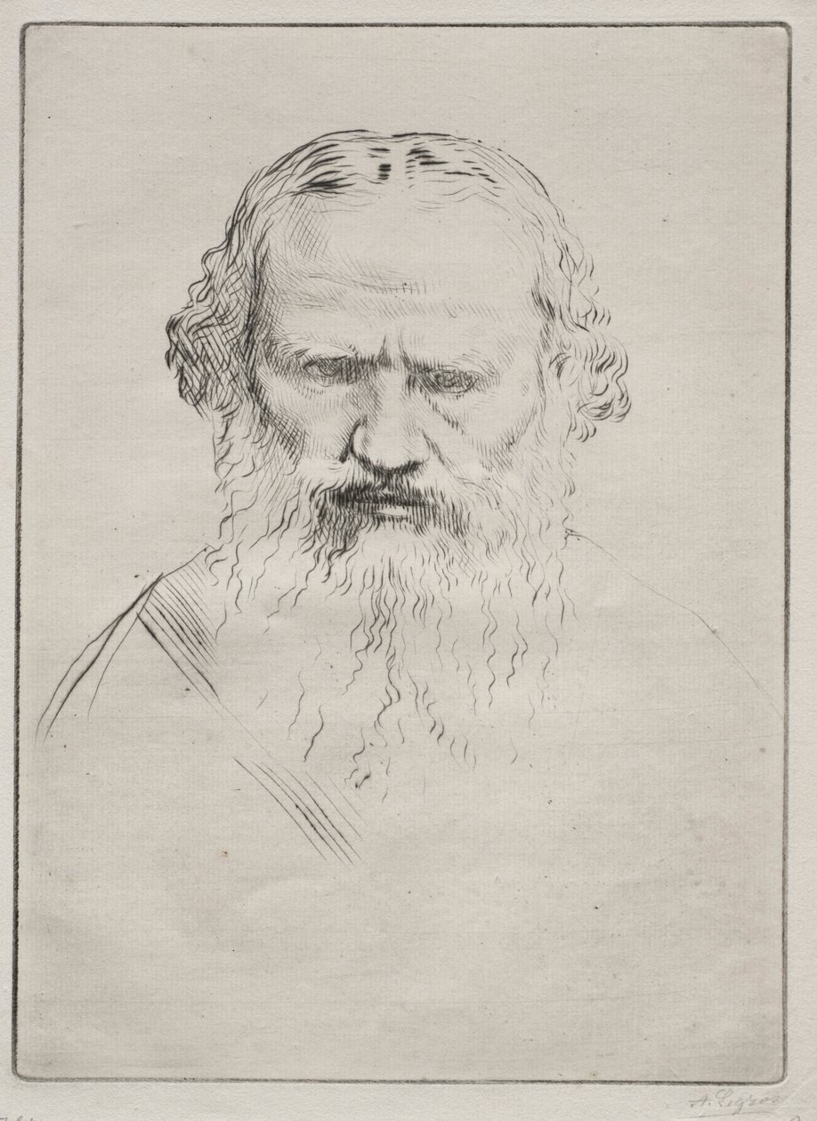 Tolstoï - Alphonse Legros