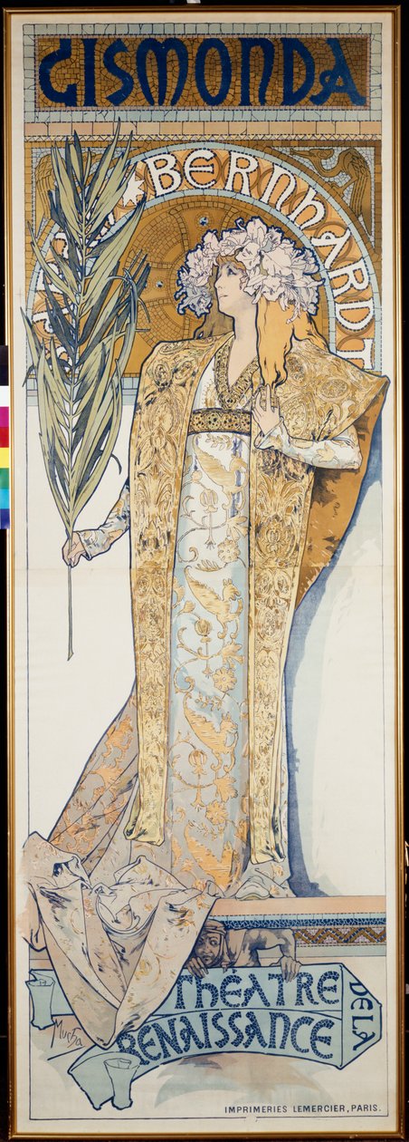 Gismonda, Théâtre de la Renaissance - Alphonse Mucha