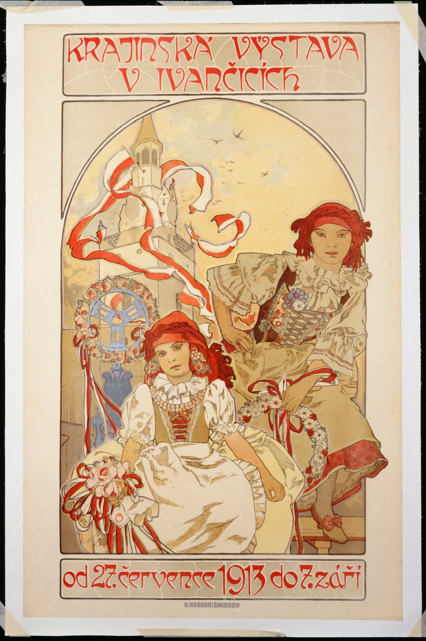 Krajinska Vystava V Ivancicich, 1912 - Alphonse Mucha