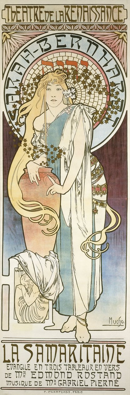 La Samaritaine, 1897 - Alphonse Mucha