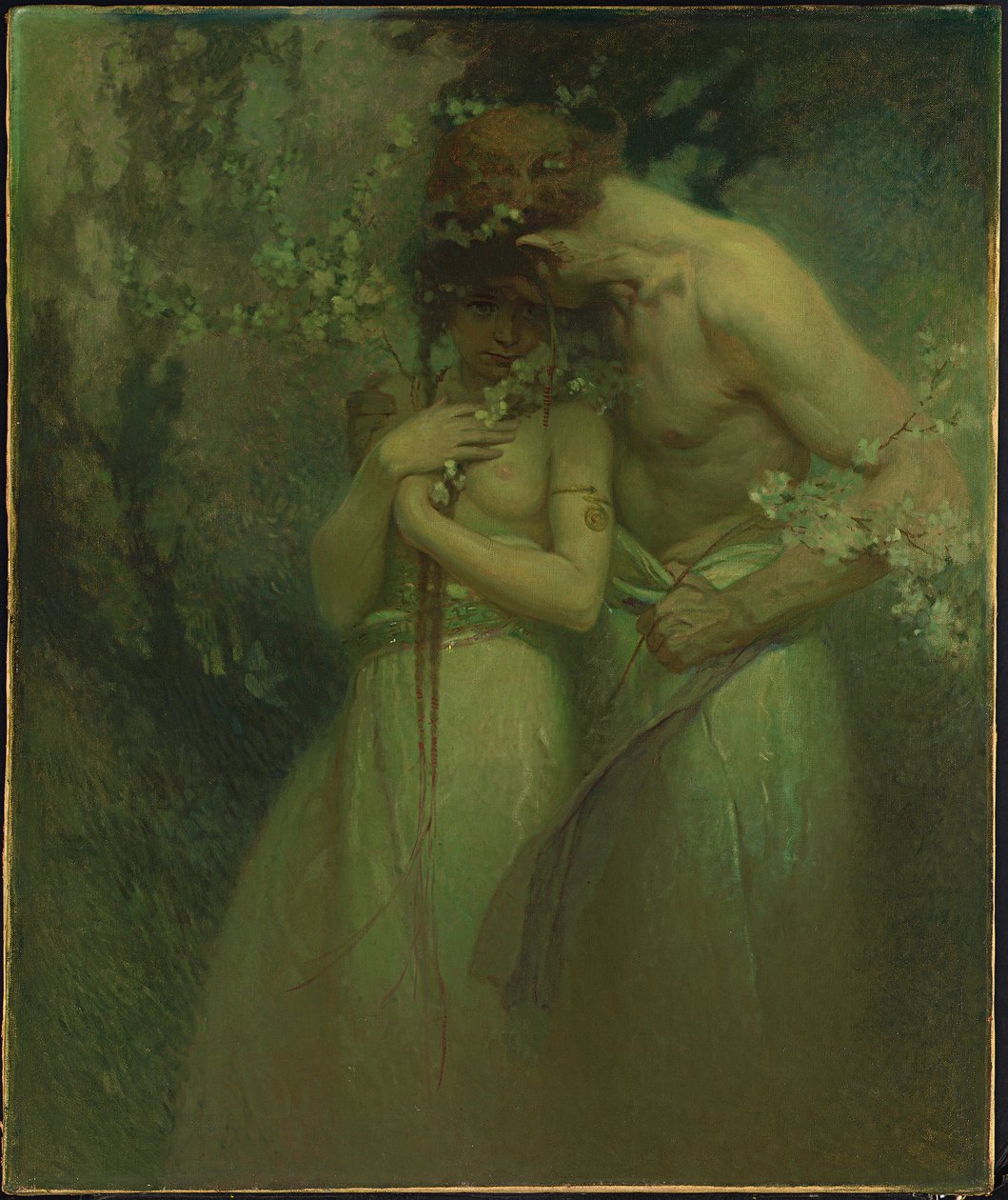 Nuit de printemps, c.1910 - Alphonse Mucha