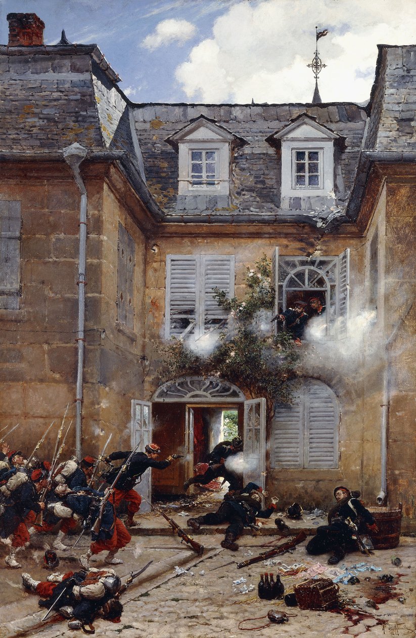 Une attaque surprise, Metz, 1884 - Alphonse Marie de Neuville