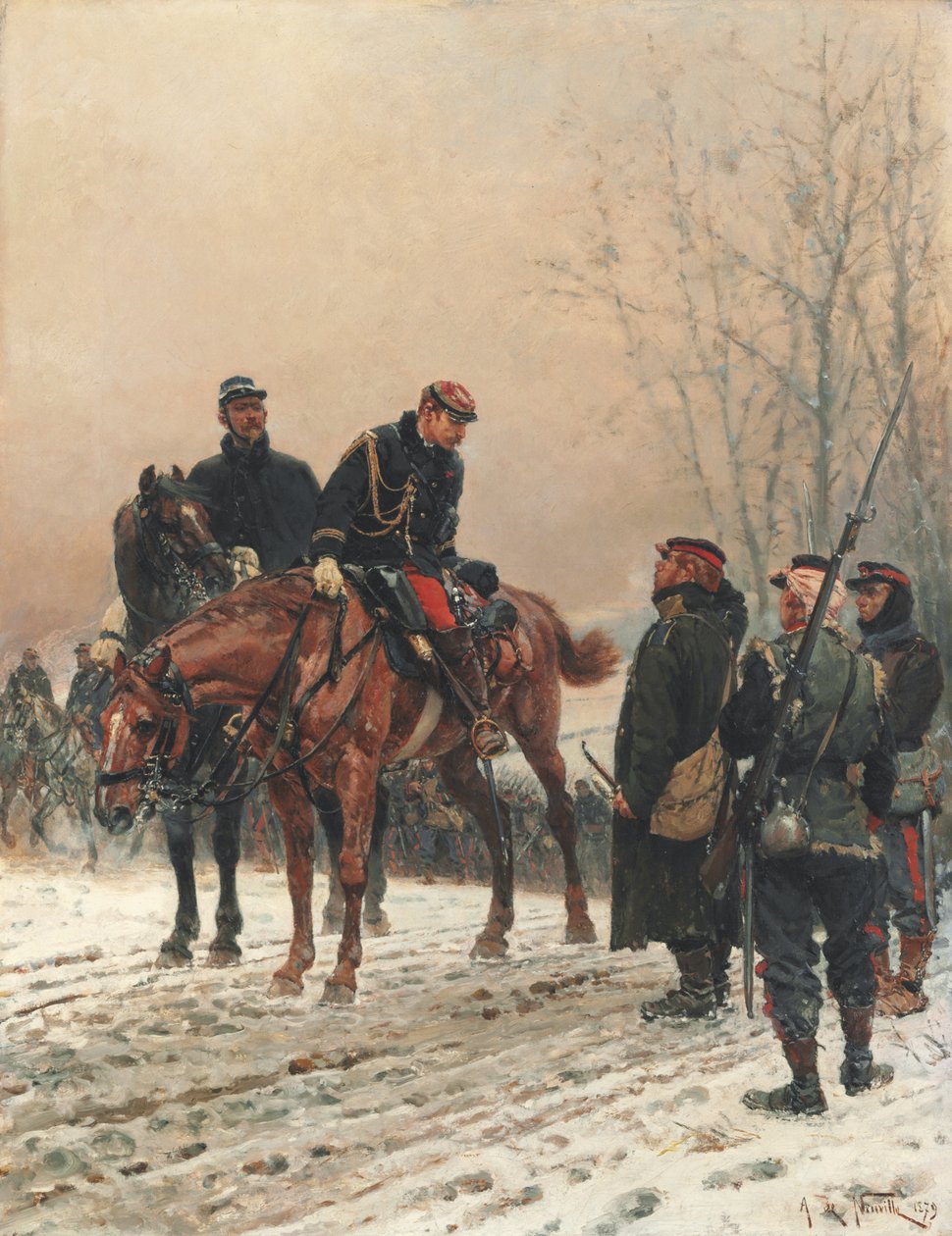 Le Salut, 1879 - Alphonse Marie de Neuville