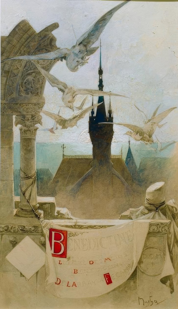 Bénédictine - Alphonse Mucha