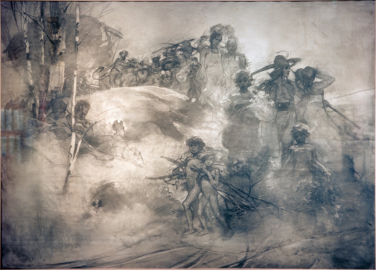 La fête des moissons slave - Alphonse Mucha