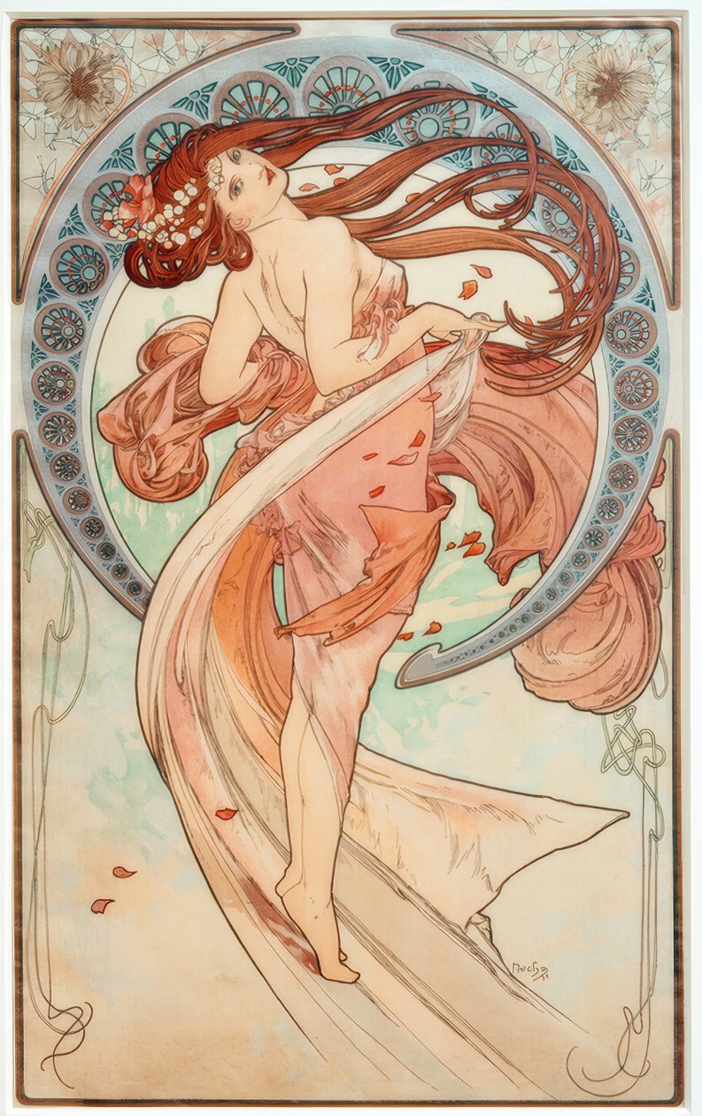 La danse - Alphonse Mucha