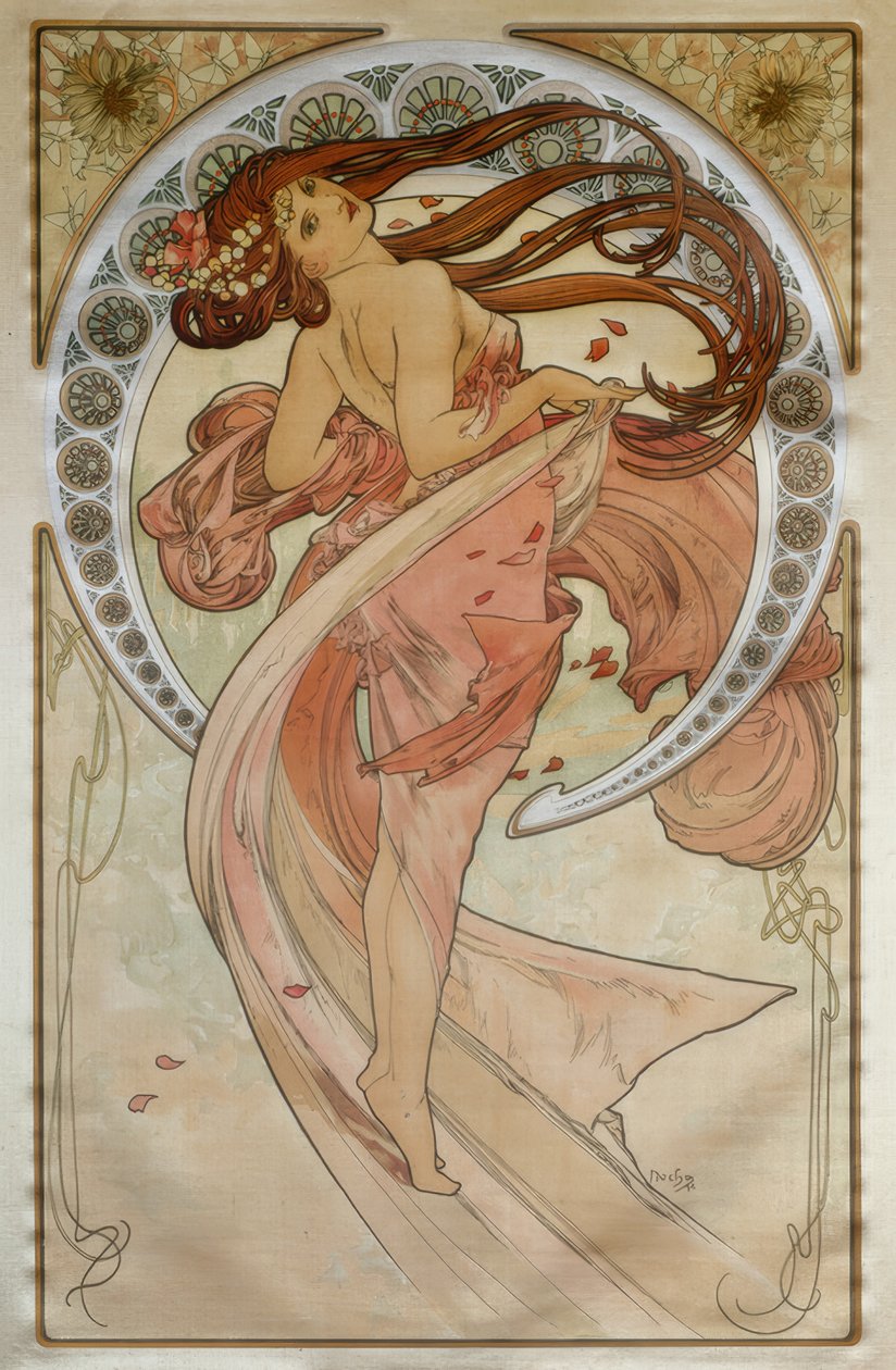 La danse - Alphonse Mucha