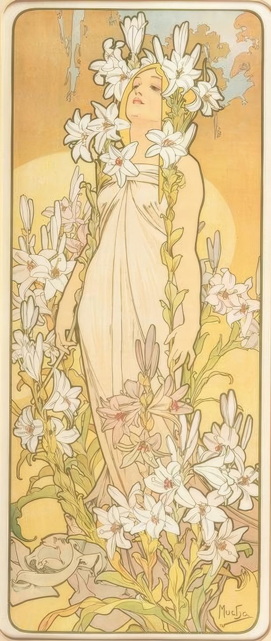 Le Lys - Alphonse Mucha