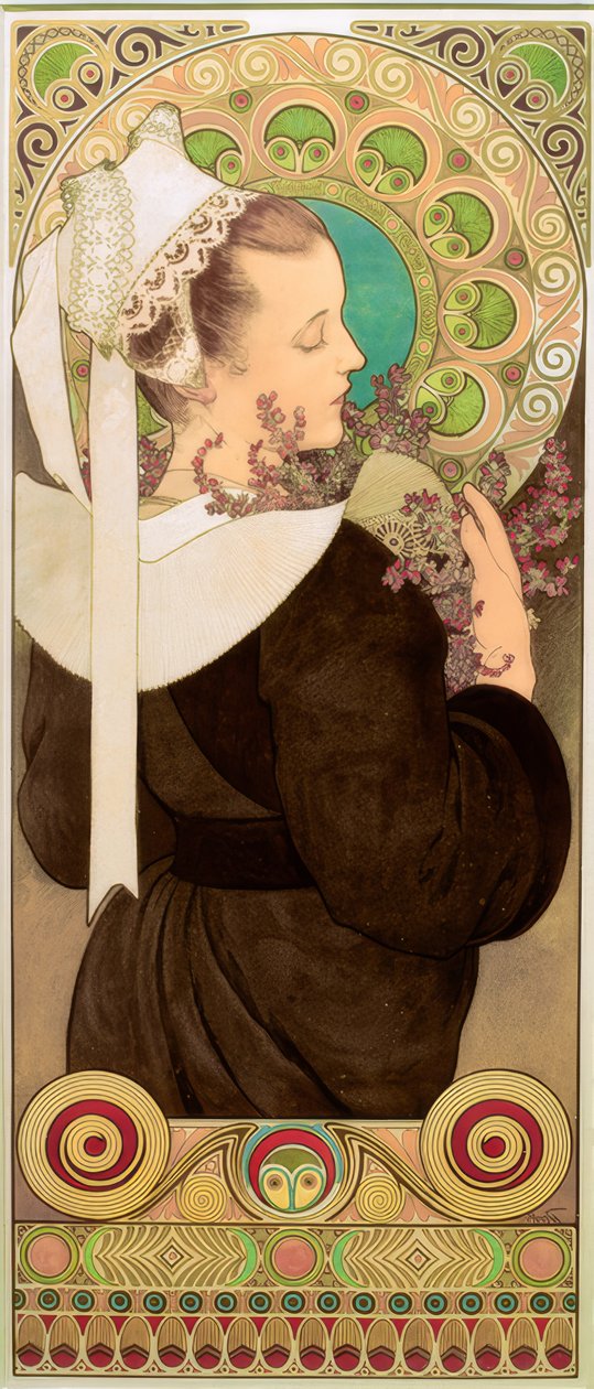 Bruyère - Alphonse Mucha