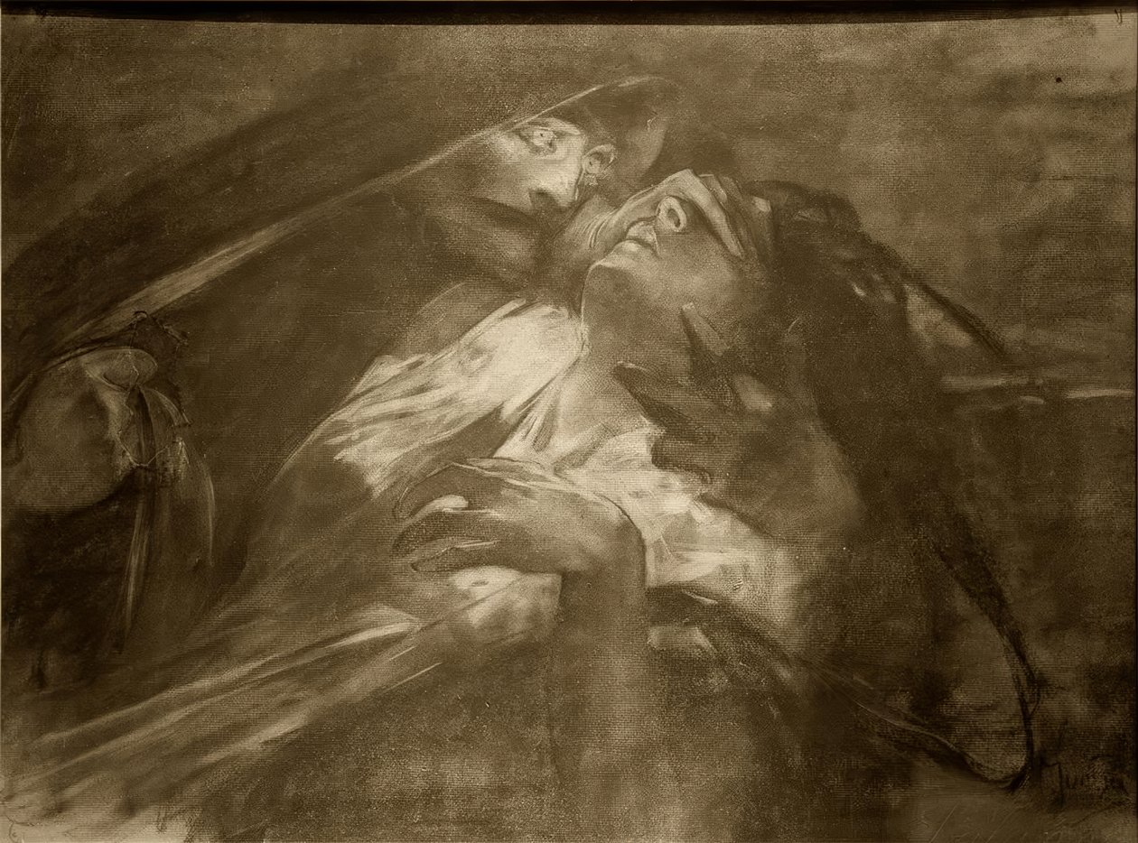 Mourtia, la peste - Alphonse Mucha