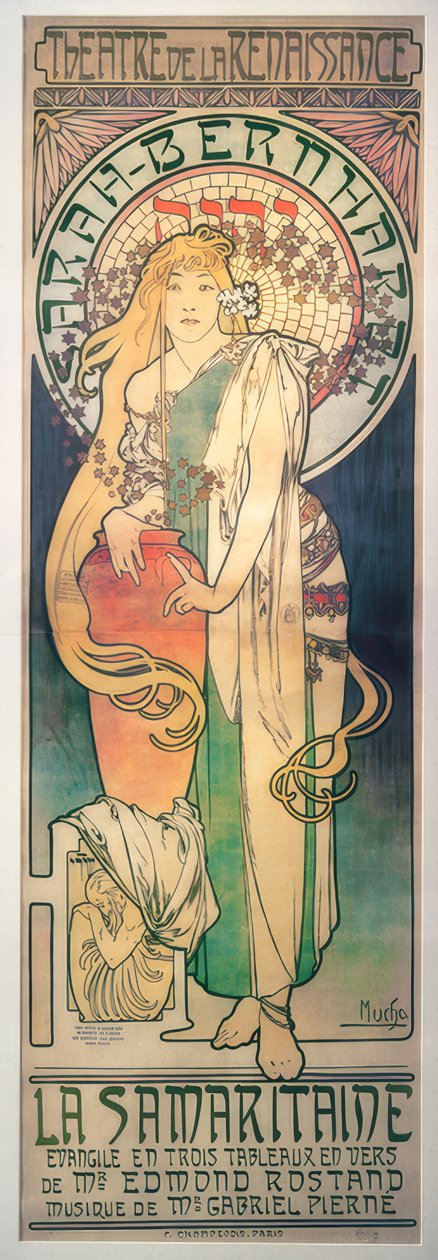 Sarah Bernhardt - La Samaritaine - Alphonse Mucha