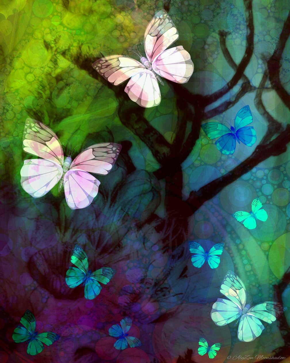 En compagnie des papillons, 2014 - AlyZen Moonshadow