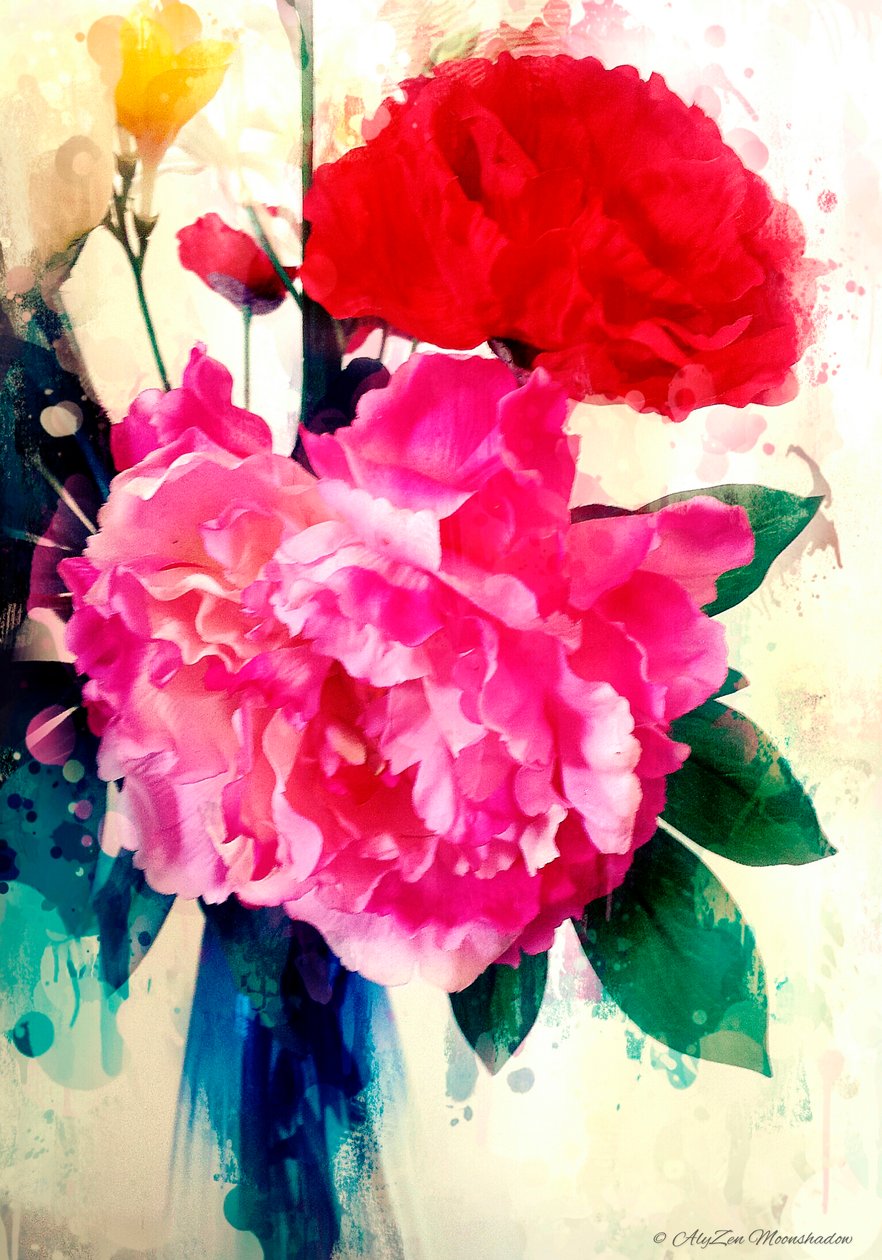Pivoine et pavot, 2014 - AlyZen Moonshadow