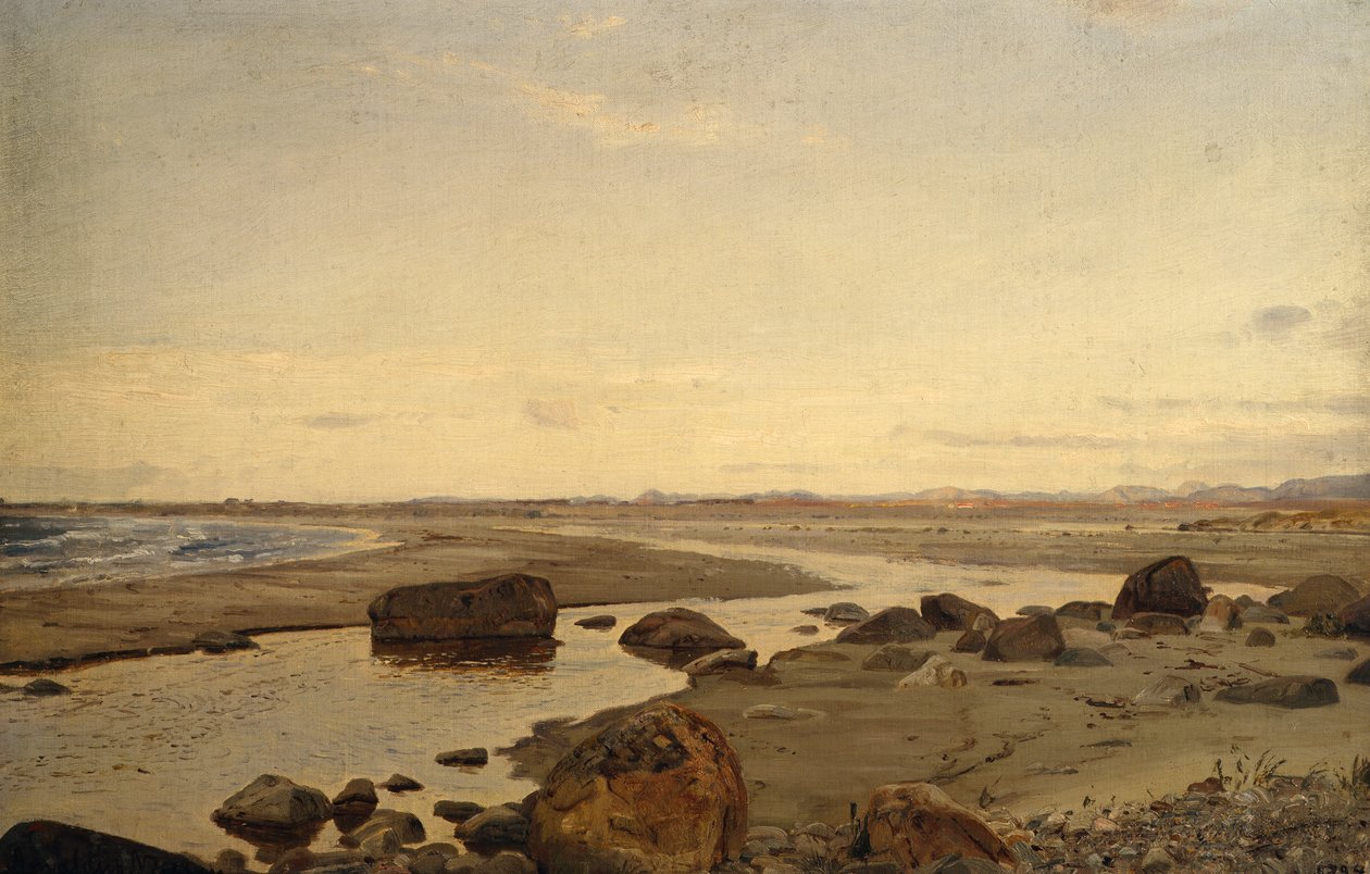 Soirée à Nærland - Amaldus Nielsen