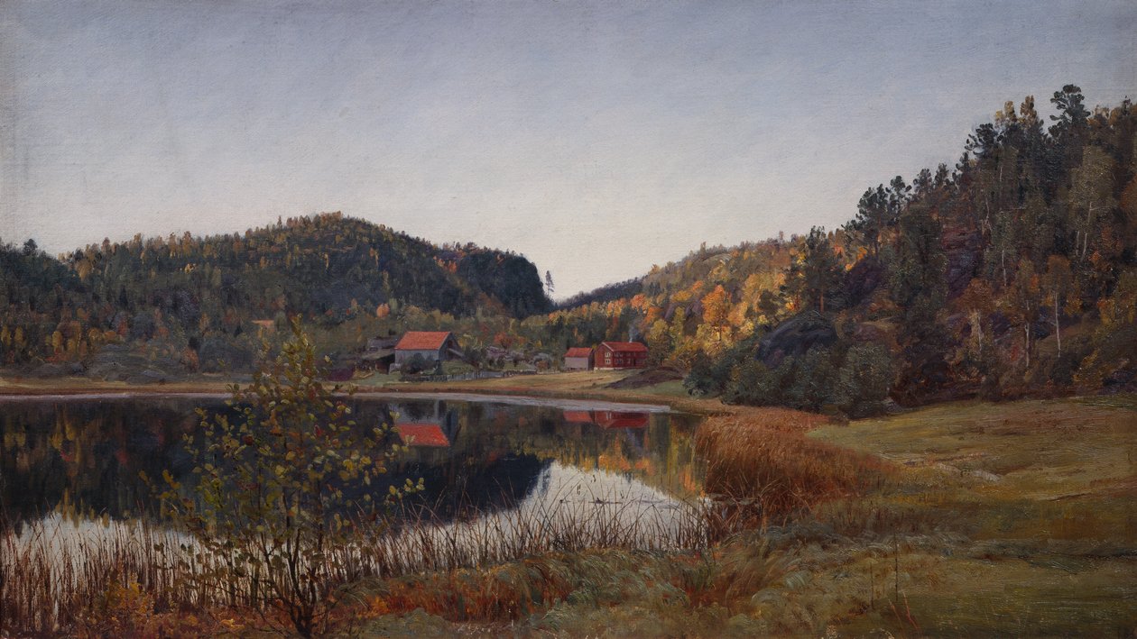Trom Tjenndalen près de Risør - Amaldus Nielsen