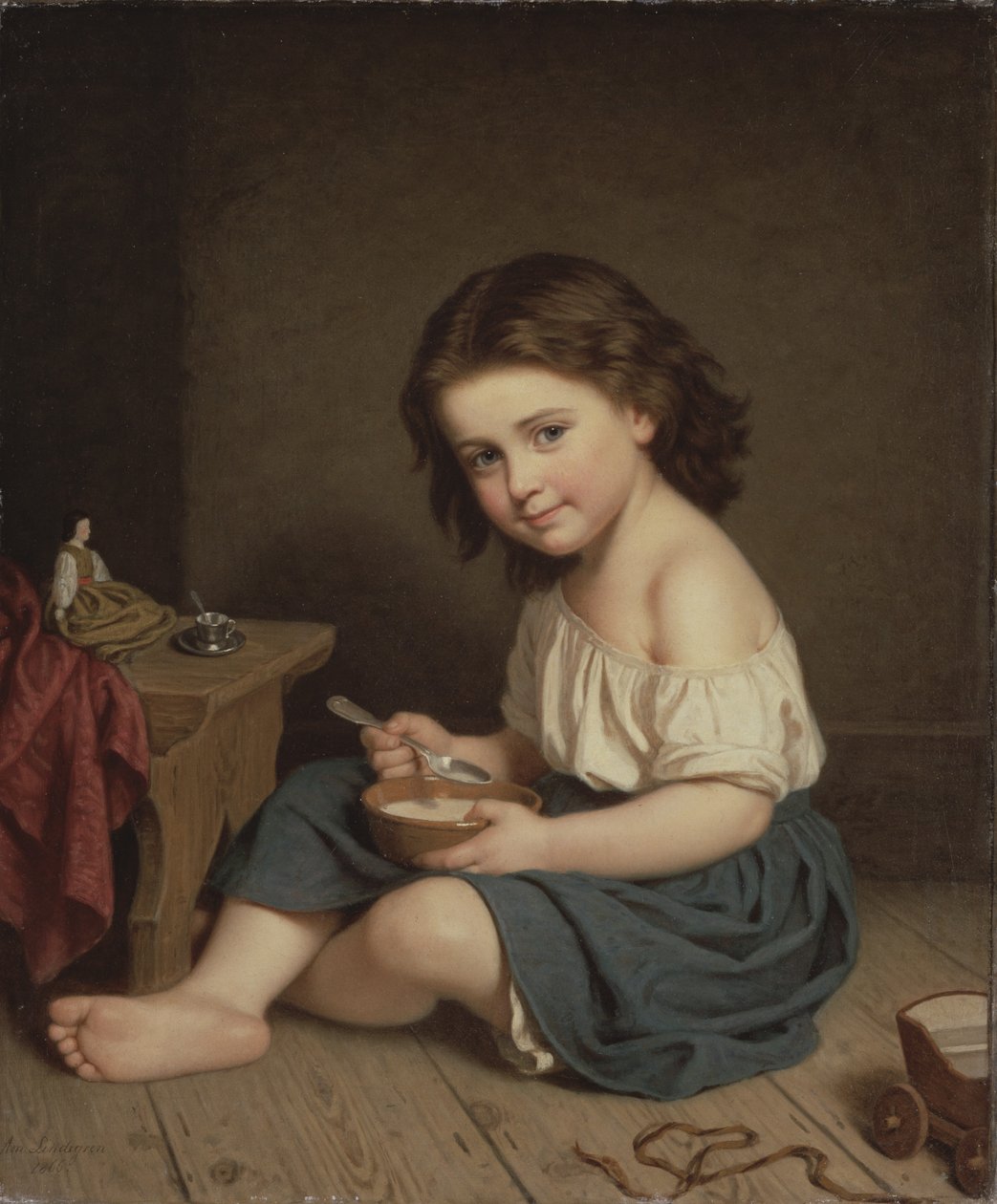 Petit déjeuner, 1866 - Amalia Lindegren