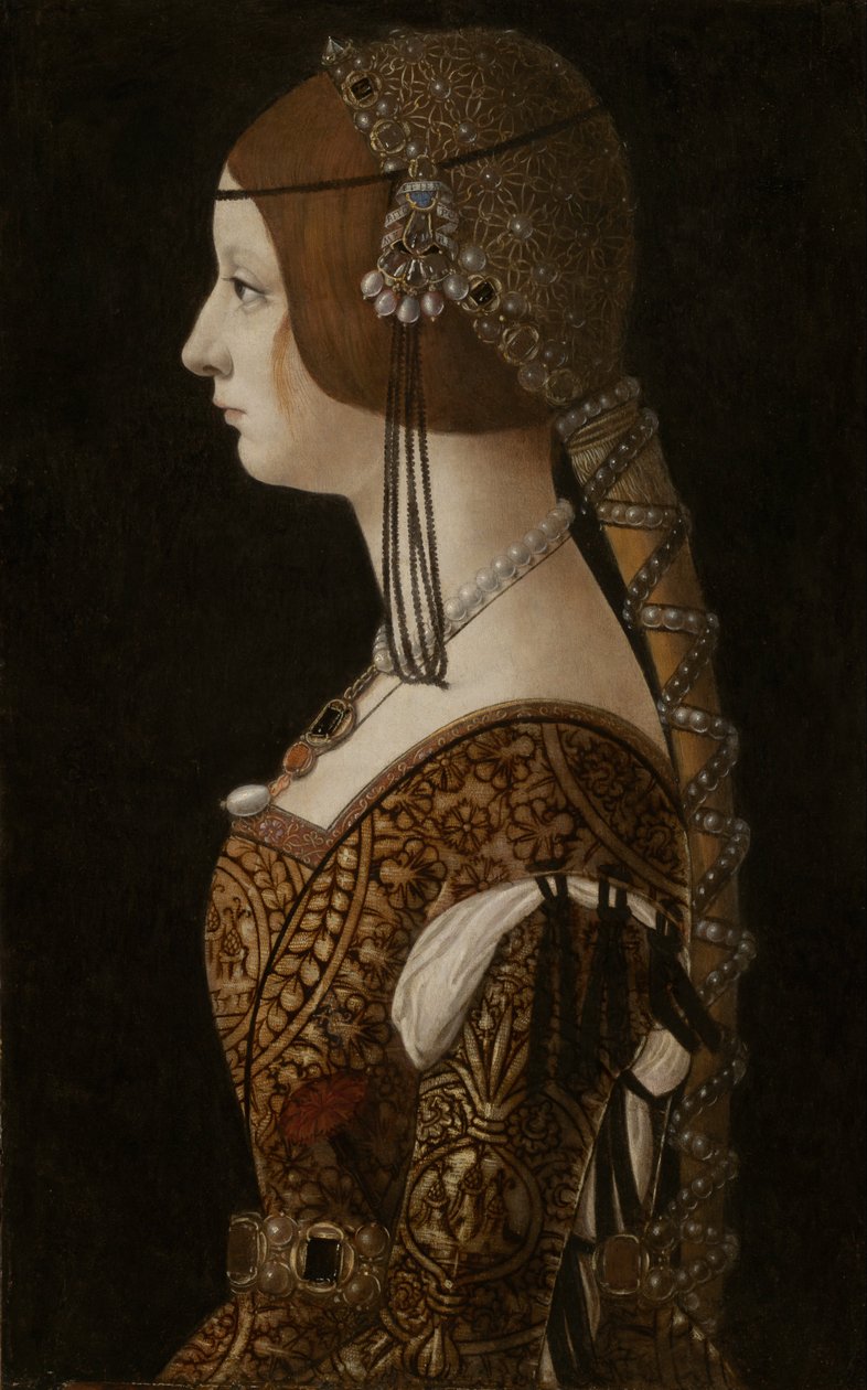 Bianca Maria Sforza - Ambrogio de Predis