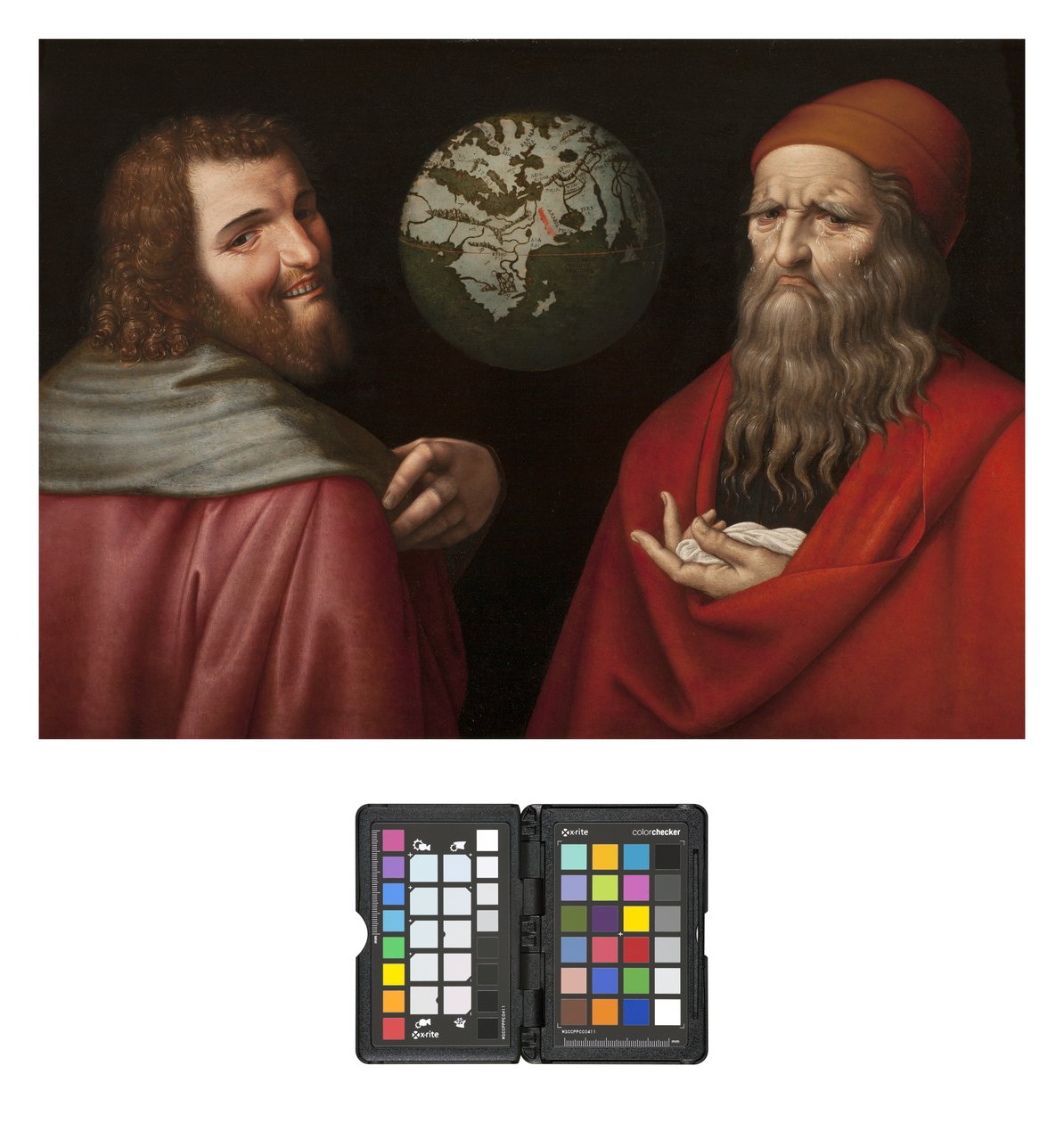 Héraclite et Démocrite - Ambrogio Giovanni Figino