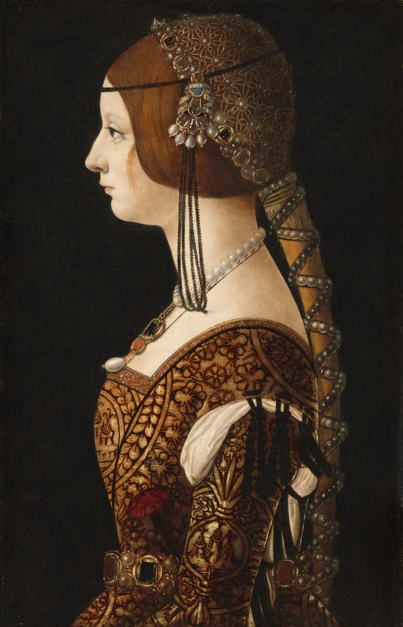 Bianca Maria Sforza - Ambrogio de Predis