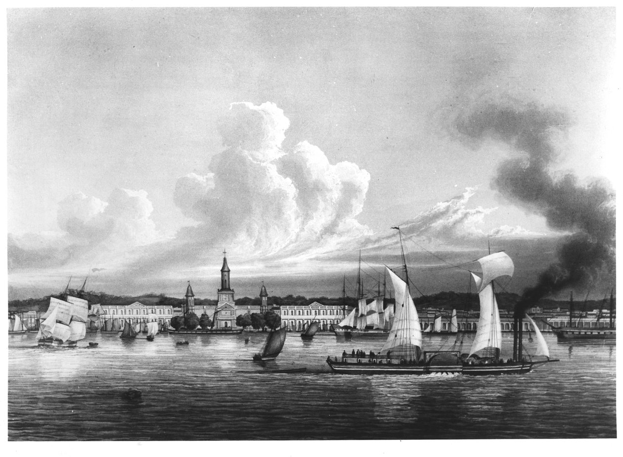 Vue de la Nouvelle-Orléans - Ambroise Louis Garneray
