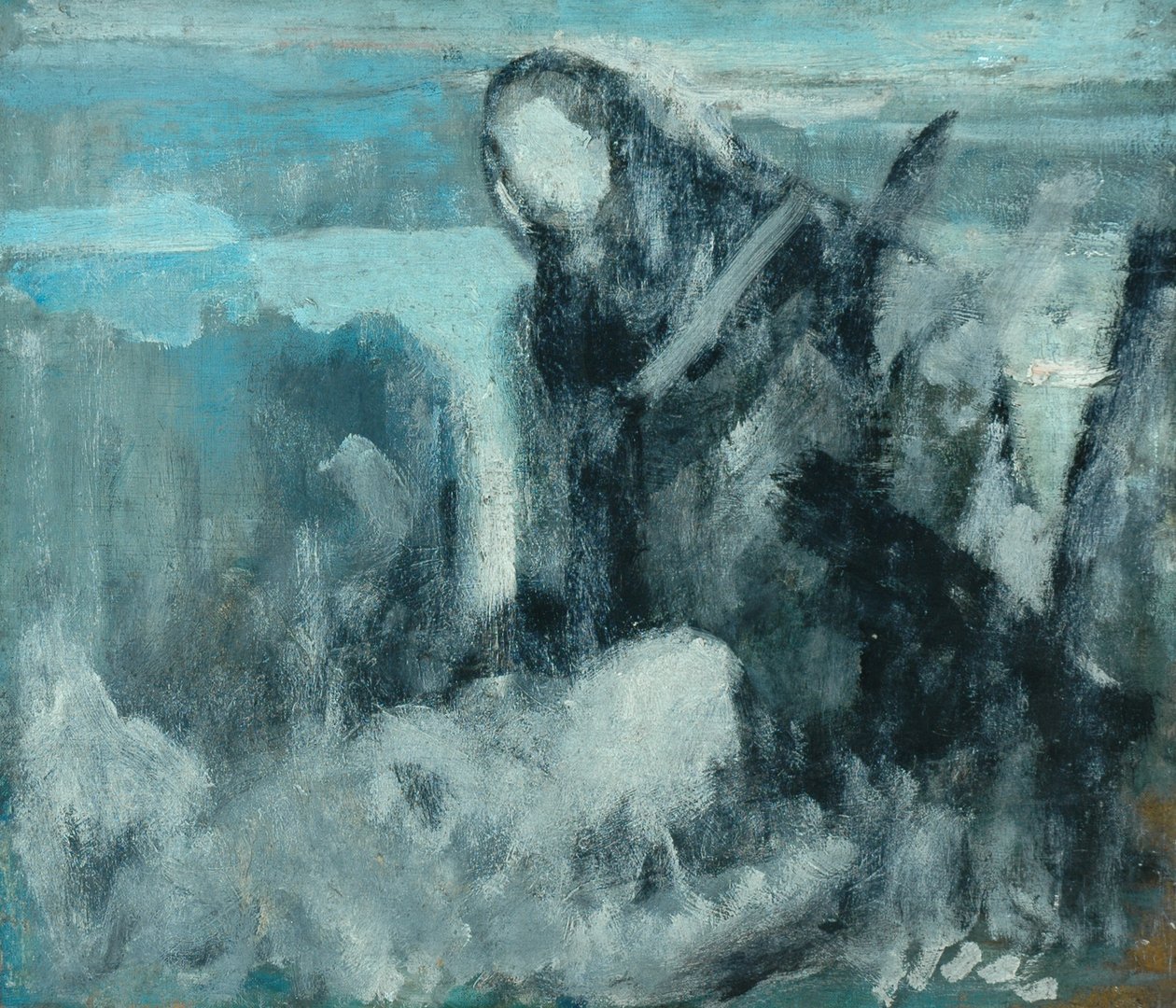 Esquisse pour "Les réparateurs de filets", vers 1911-12 - Ambrose McEvoy