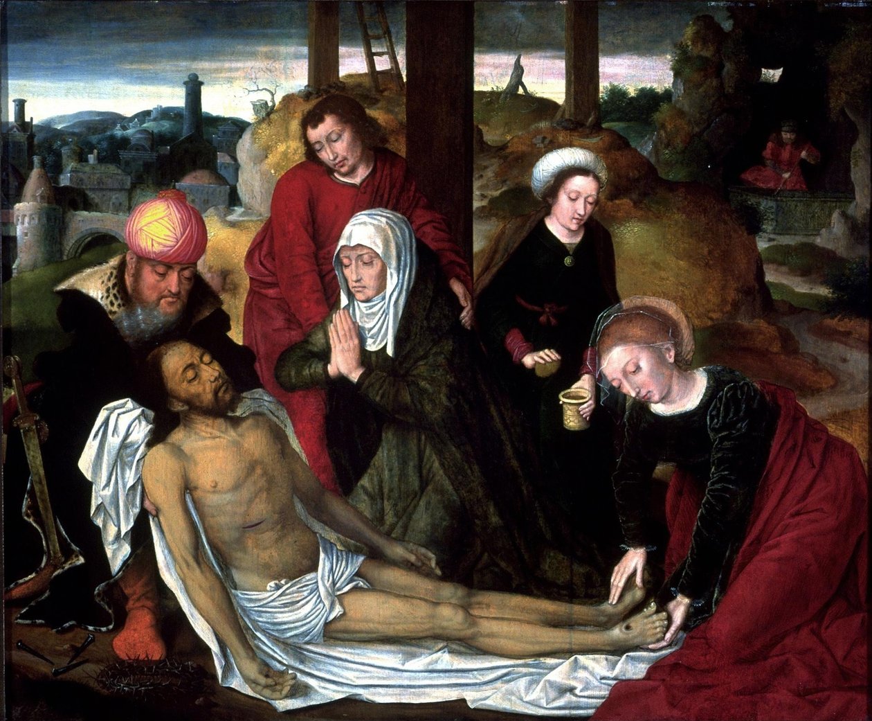 La lamentation sur le Christ mort - Ambrosius Benson