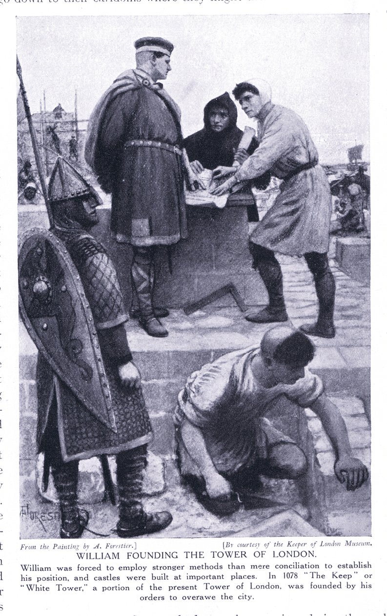 Guillaume fondant la Tour de Londres, années 1920 - Amedee Forestier