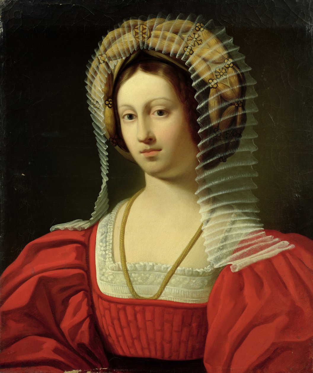 Giovanna I (1326-82) Reine de Naples, 1842 - Amedee Gras