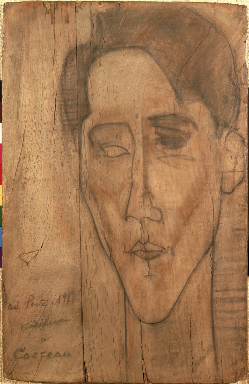 Portrait de Jean Cocteau (1889-1963) 1917 - Amedeo Modigliani