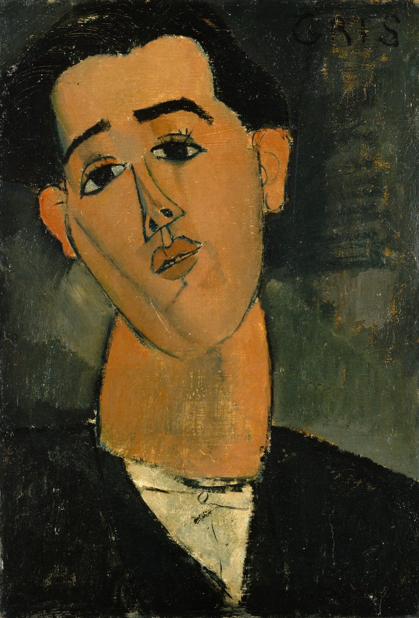 Portrait de Juan Gris (1887-1927) 1915 - Amedeo Modigliani