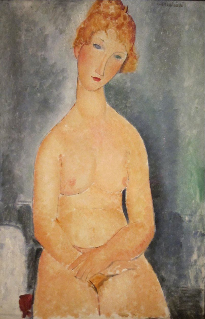 Nu assis - Amedeo Modigliani