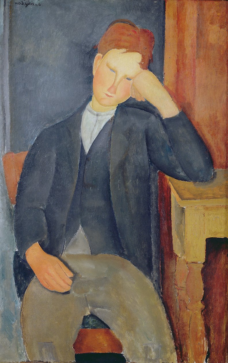 Le jeune apprenti, c.1918-19 - Amedeo Modigliani