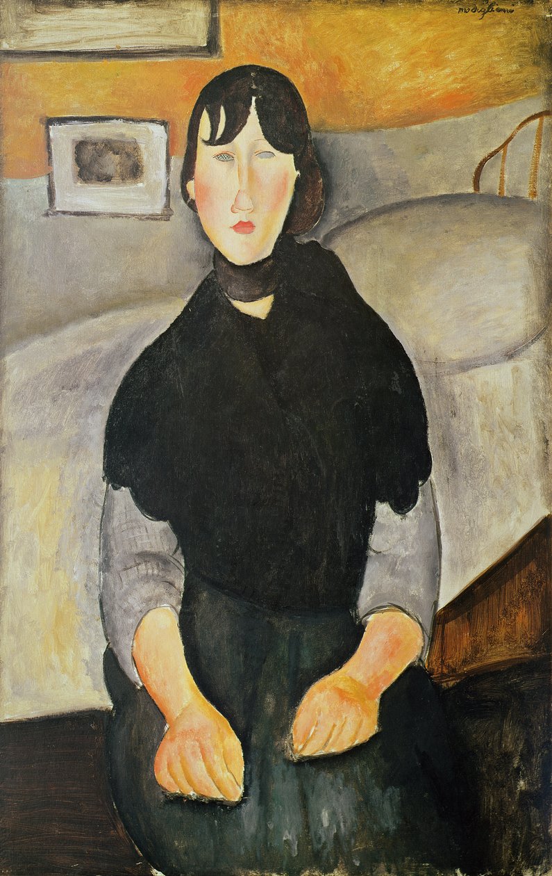 Jeune femme du peuple - Amedeo Modigliani