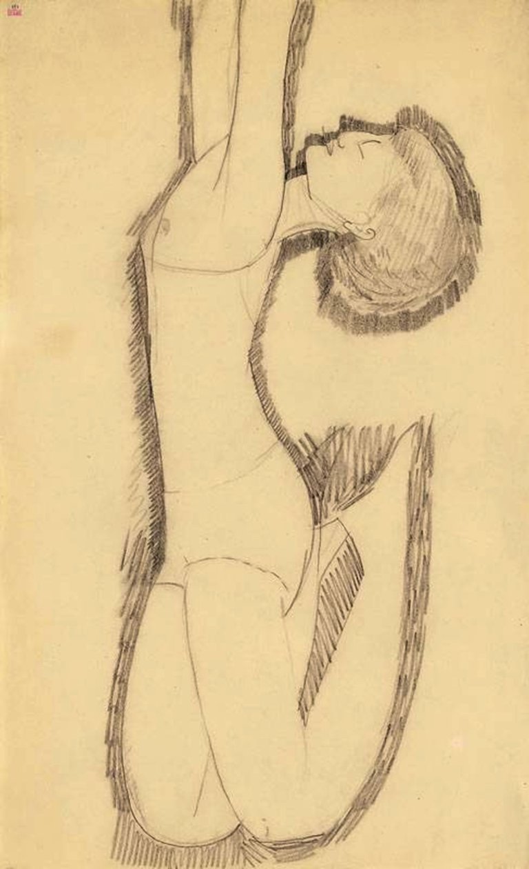 Anna Akhmatova en acrobate, 1911 - Amedeo Modigliani
