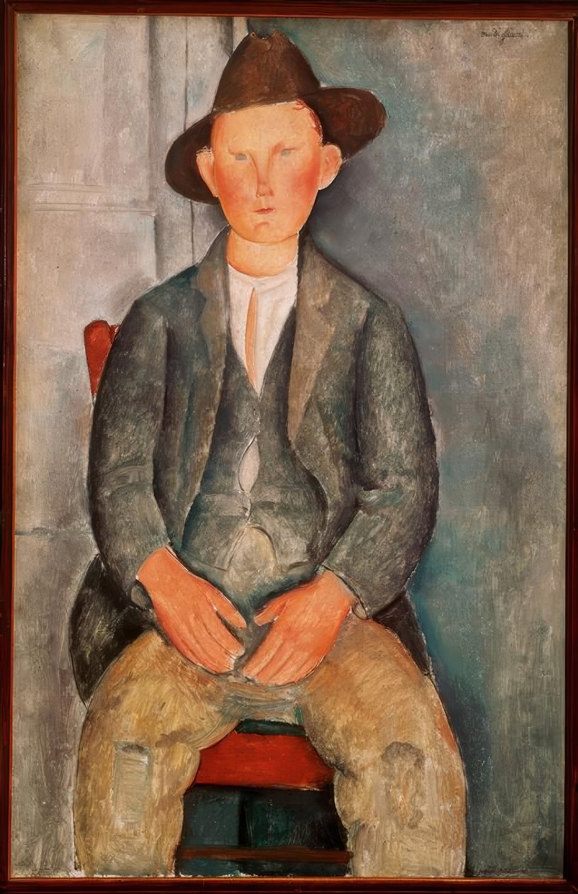 Garçon de ferme - Amedeo Modigliani