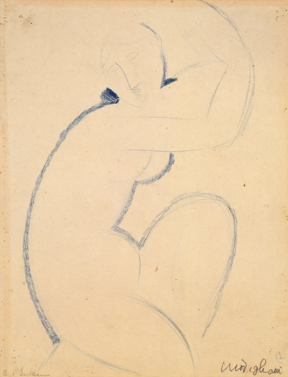 Cariatide - Amedeo Modigliani