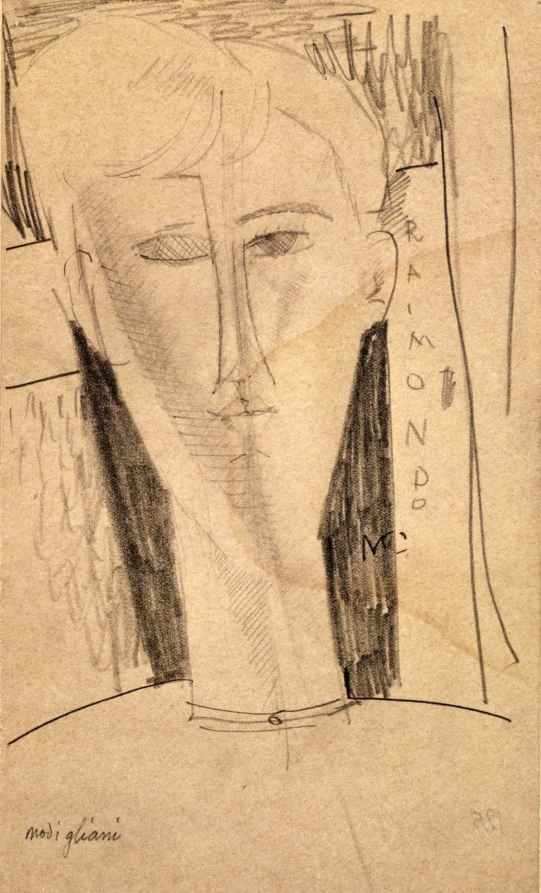 Tête - Raimondo - Amedeo Modigliani