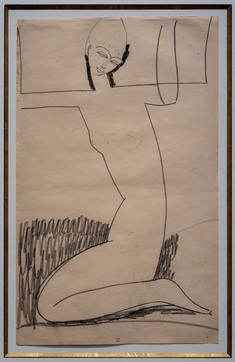 Cariatides agenouillées - Amedeo Modigliani
