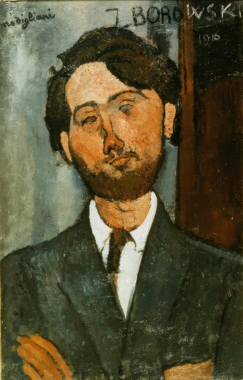 Portrait de Leopold Zborowski - Amedeo Modigliani