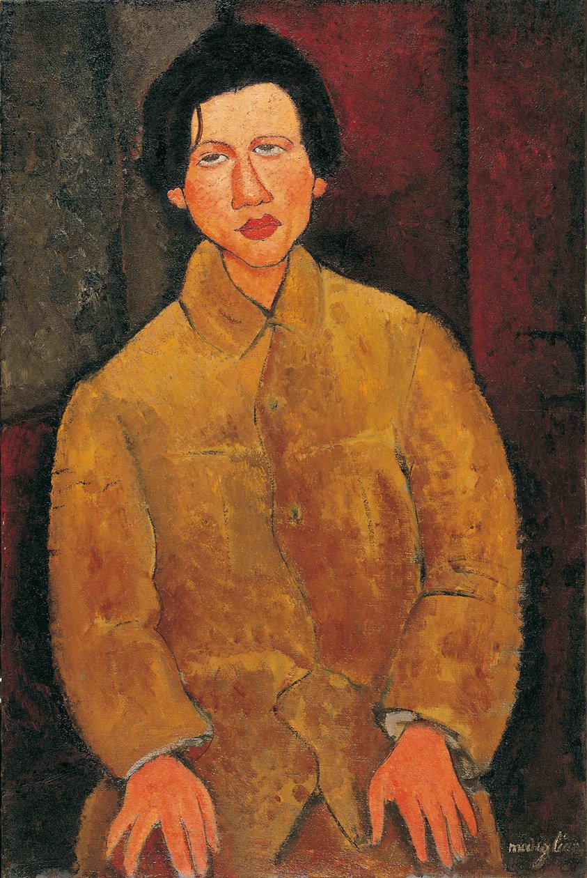 Portrait de Chaïm Soutine - Amedeo Modigliani