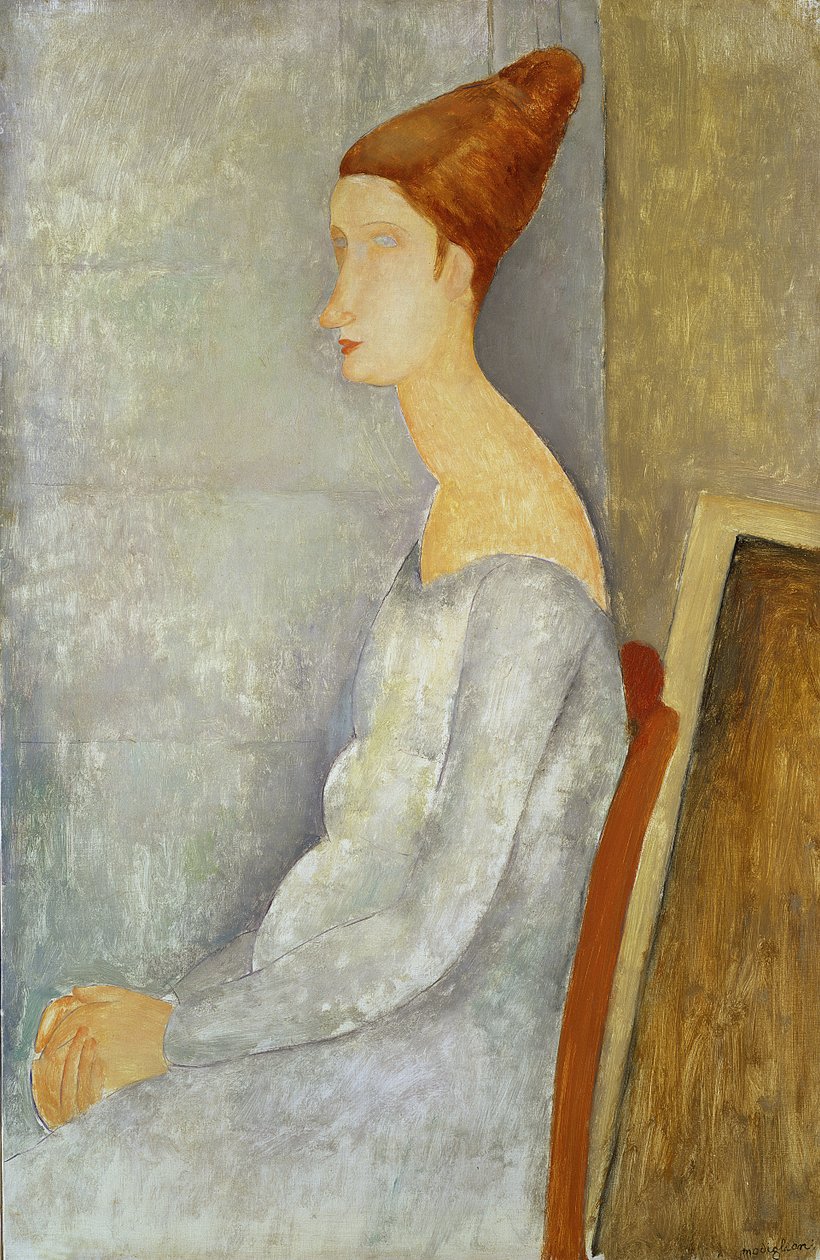 Portrait de Jeanne Hébuterne, 1918 - Amedeo Modigliani
