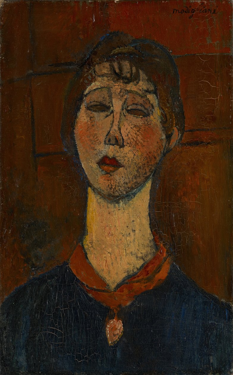 Portrait de Madame Dorival, c.1916 - Amedeo Modigliani