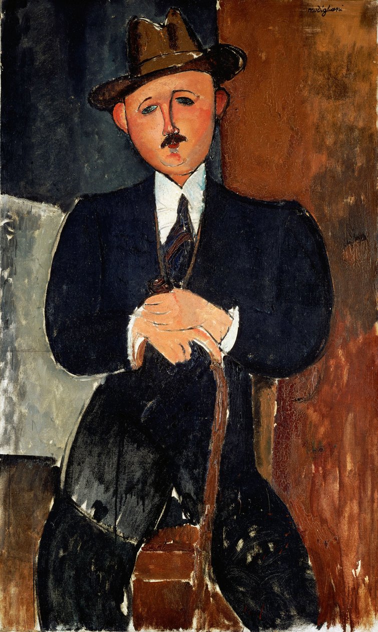 Homme assis - Amedeo Modigliani