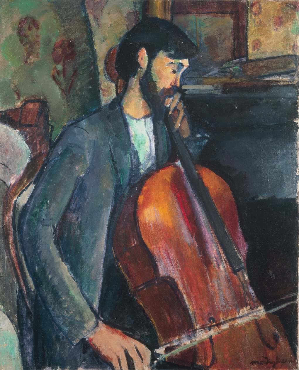 Le Violoncelliste - Amedeo Modigliani