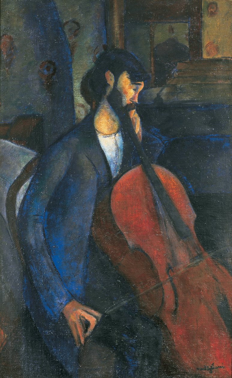 Le violoncelliste - Amedeo Modigliani
